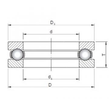 ISO 51211 thrust ball bearings