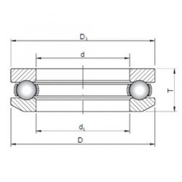 ISO 53310 thrust ball bearings