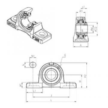 SNR UKP319H bearing units