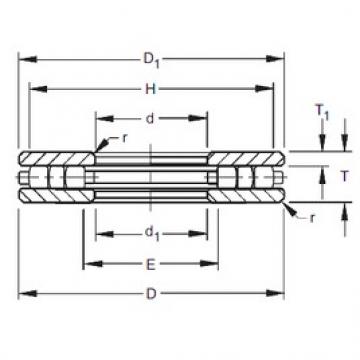 Timken 20TP104 thrust roller bearings