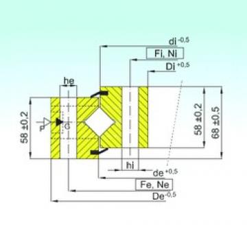 ISB NR1.16.1314.400-1PPN thrust roller bearings