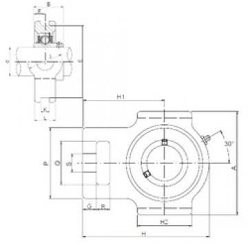ISO UCT201 bearing units