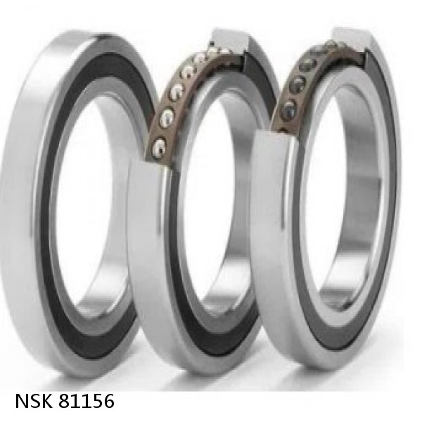 81156 NSK Double direction thrust bearings