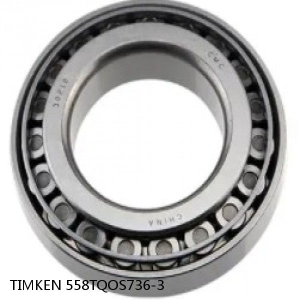 558TQOS736-3 TIMKEN Tapered Roller bearings double-row