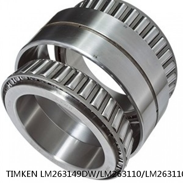LM263149DW/LM263110/LM263110D TIMKEN Tapered Roller bearings double-row