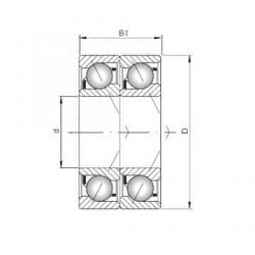 ISO 7002 BDT angular contact ball bearings
