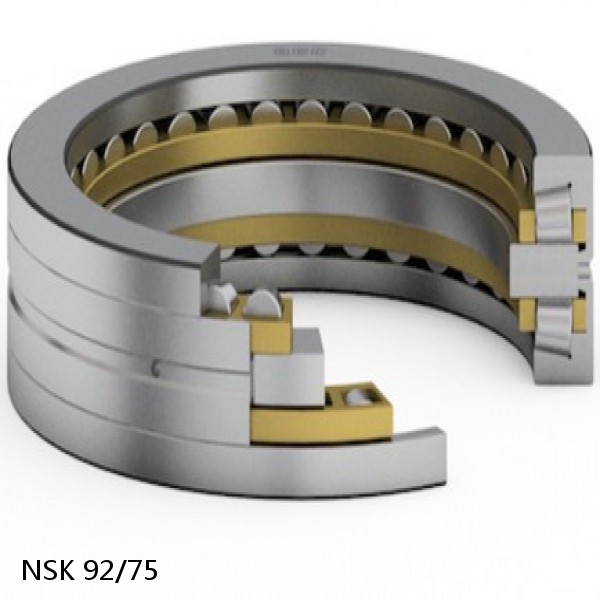 92/75 NSK Double direction thrust bearings