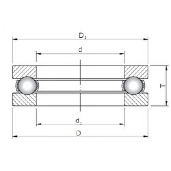 ISO 51211 thrust ball bearings #3 image