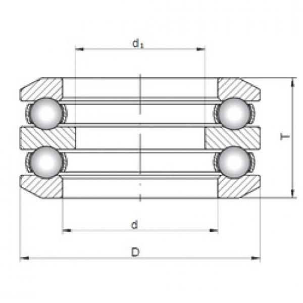 ISO 54224 thrust ball bearings #3 image