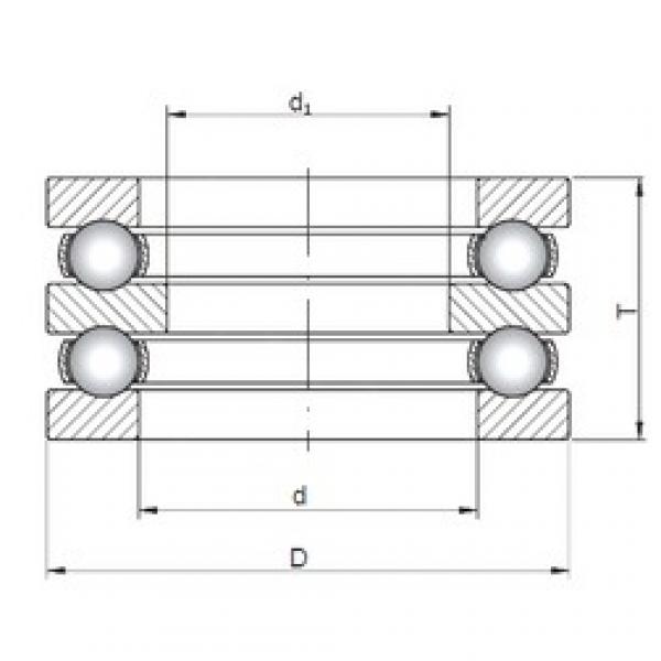 ISO 52224 thrust ball bearings #3 image