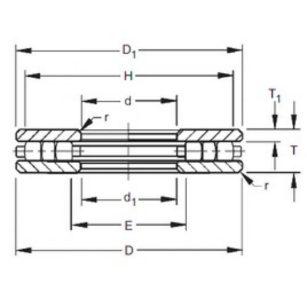 Timken 100TP145 thrust roller bearings #3 image
