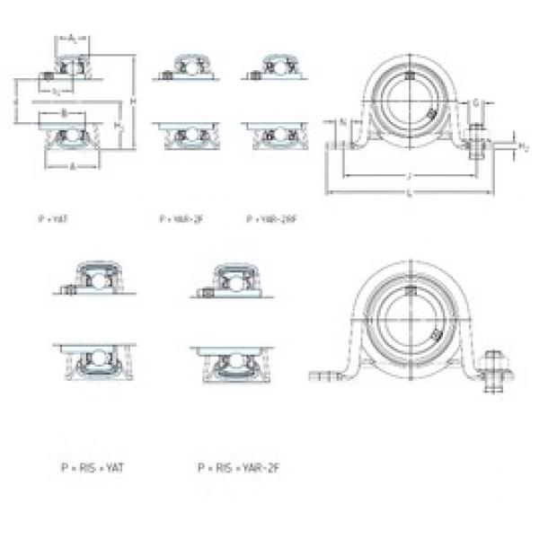SKF P 3/4 TF bearing units #3 image