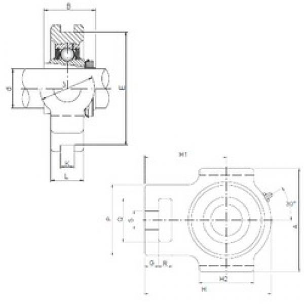 ISO UKT207 bearing units #3 image