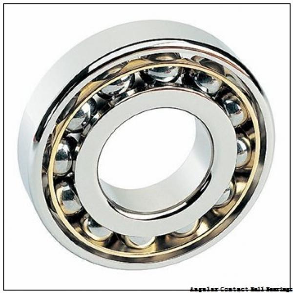 12 mm x 32 mm x 10 mm  NSK 7201 B angular contact ball bearings #1 image