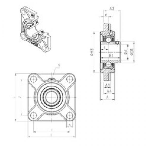 SNR UCFS324 bearing units #3 image