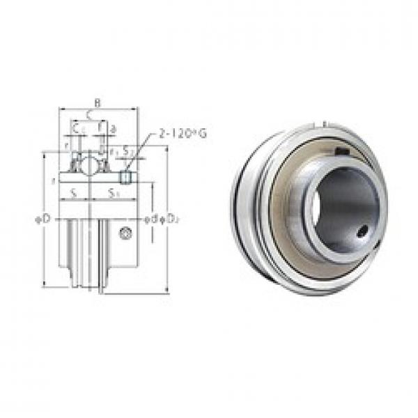12,7 mm x 47 mm x 31 mm  FYH ER201-8 deep groove ball bearings #3 image
