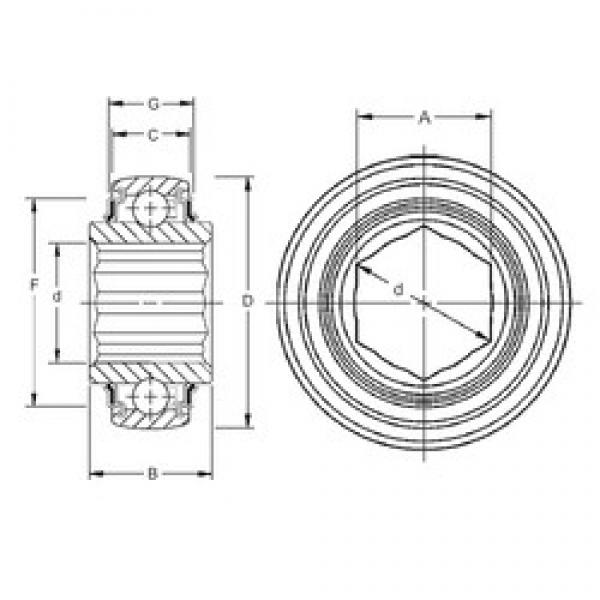 32,97 mm x 72 mm x 37,7 mm  Timken 207KRRB9 deep groove ball bearings #3 image