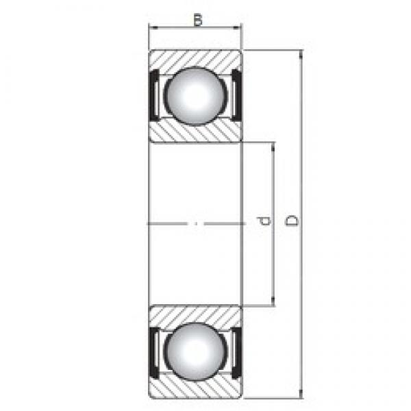45 mm x 85 mm x 30,2 mm  ISO 63209 ZZ deep groove ball bearings #3 image