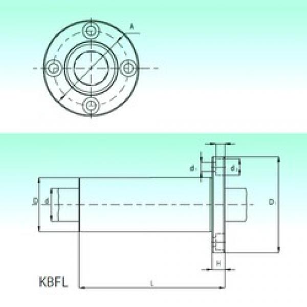 NBS KBFL 16 linear bearings #3 image