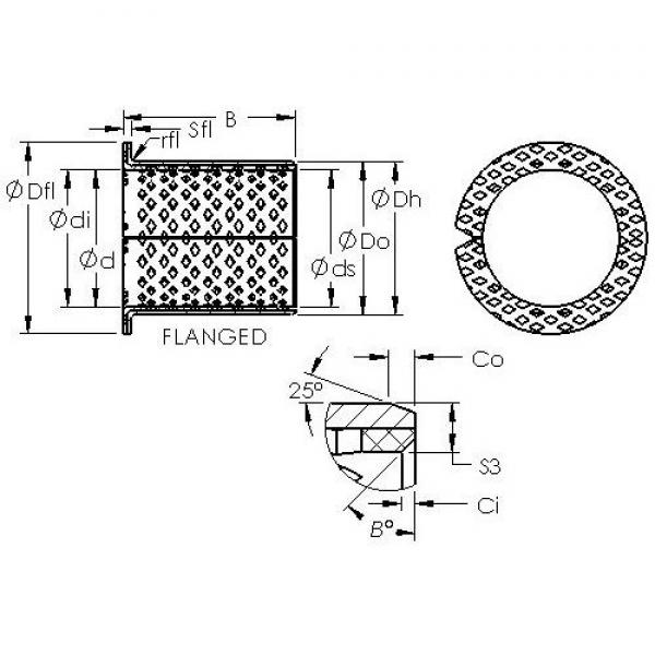 AST ASTB90 F5550 plain bearings #3 image