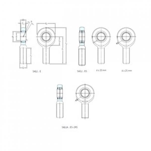 SKF SAA40ES-2RS plain bearings #3 image