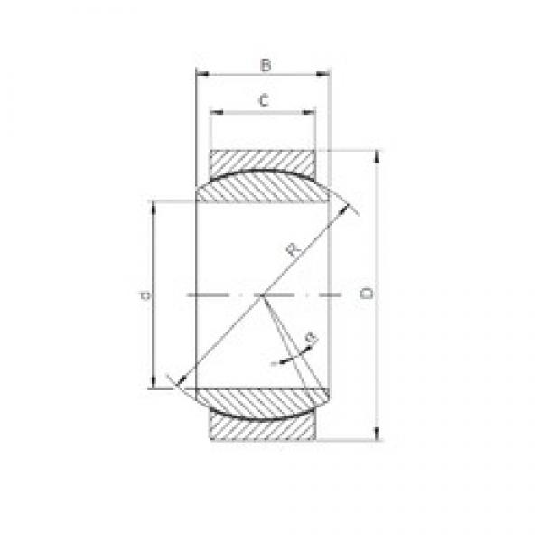 12 mm x 22 mm x 10 mm  ISO GE 012 ECR plain bearings #3 image