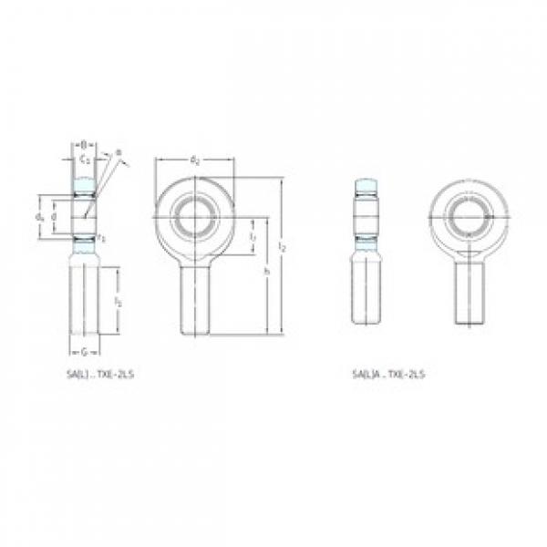 SKF SALA50TXE-2LS plain bearings #3 image